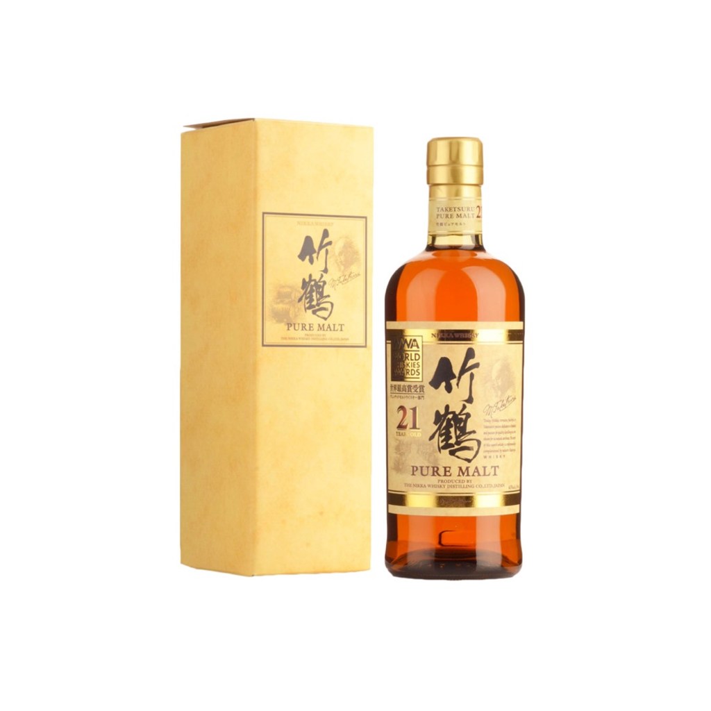 Nikka Whisky Taketsuru 21 Years Pure Malt With Gift Box 竹鶴 21年禮盒裝 N V Myicellar